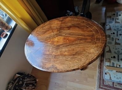 antique tilt top table