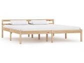 Bed Frame Solid Pine Wood 160x200 cm