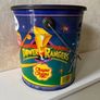 Vintage 1995 Mighty Morphin Power Rangers Chupa Chups Tin Bucket Made in Spain 1995 Image 4