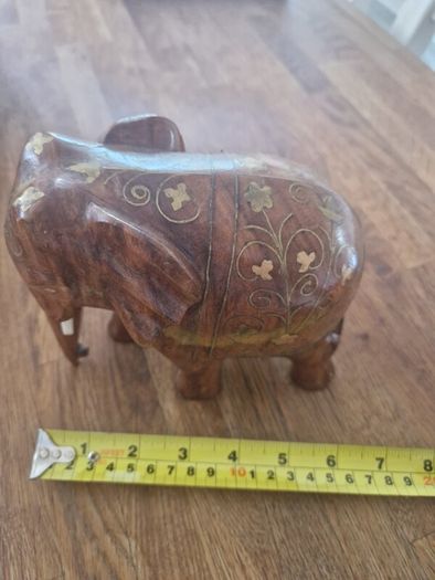 Vintage Rosewood  Elephant
