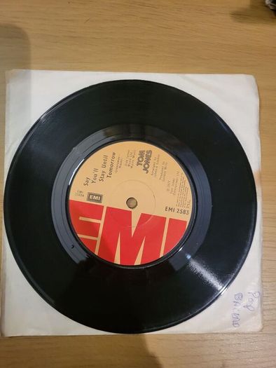 Tom Jones Nothing Rhymed 7 inch Vinyl Single EMI 1971