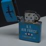 Vintage U.S. Air Force Kadena AB Petrol Lighter  Okinawa Military Collectible Image 3