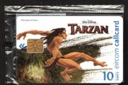 1999 Ireland 10 unit Tarzan leaping (Axalto/Gemalto (Gemplus) AX01) Call Card Mint in packaging. Telecom Eireann Card Number 1257