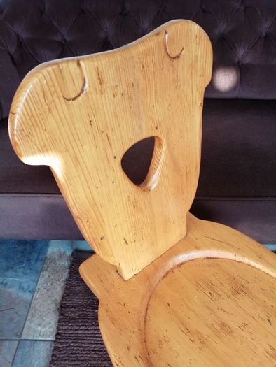 Mid Century Scandinavian Children's Chair