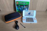 Nintendo 2DS XL Orange with 20 games