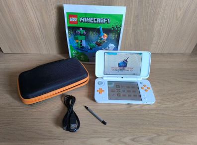 Nintendo 2DS XL Orange with 20 games