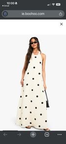 New with tags beautiful heavy linen maxi dress