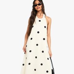 New with tags beautiful heavy linen maxi dress