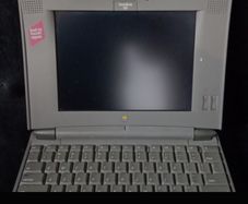 3 vintage collectable apple laptops