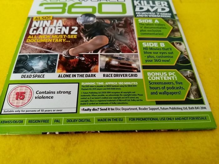 Xbox world 360 Killer dvd three hours of xbox 360 360