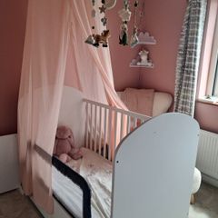 Cot with drawer