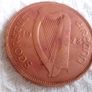 1928 Irish Penny. Image 5