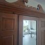 Old vintage pine wardrobe Image 7
