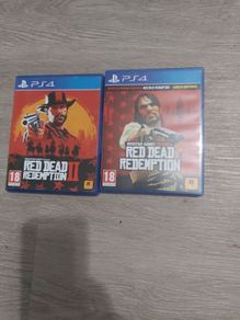 Red dead Redemption  1 & 2 ps4 game bundle