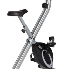 F-Bike, bicycle trainer, home trainer, foldable fitness bike, integrated training computer, hand pulse sensors, foldable, 8 resistance levels (FREE POSTAGE)