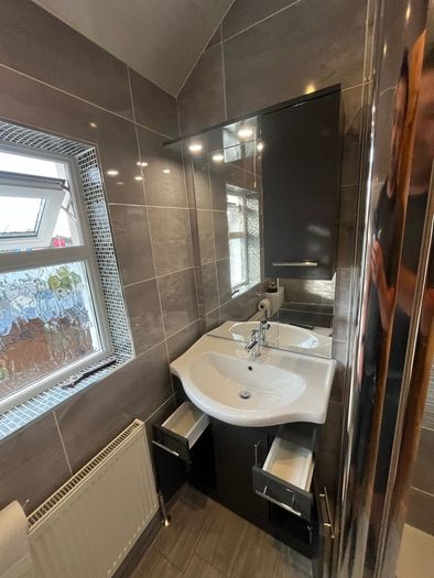Bathroom Sink and Cabinet