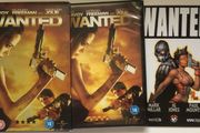 Wanted (With Limited Edition Comic) James McAvoy, Angelina Jolie &amp; Morgan Freeman [2008] [Movie DVD]