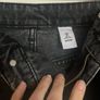 Never worn H&M black denim midi skirt Image 2
