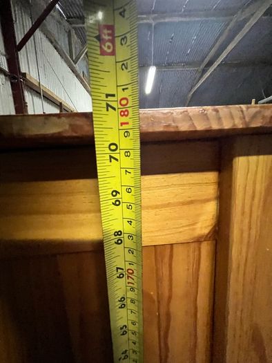 Pine wardrobe