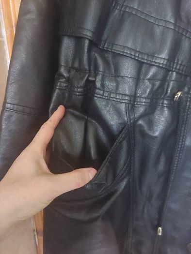 World mark of fashion mens leatherette coat (free post)
