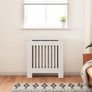 Radiator Cover White 78 cm Image 3