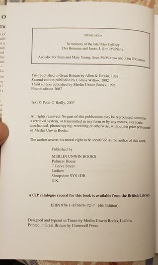 Loughs Of Ireland: A Flyfishers Guide by Peter O'Reilly