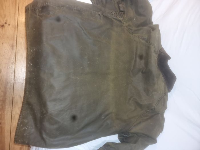 Vintage BARBOUR Classic Beaufort waxed jacket.(A830)