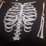 Halloween xl  age 14 glow in dark top Image 3