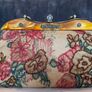 Vintage Beaded Floral Hand Bag Image 3