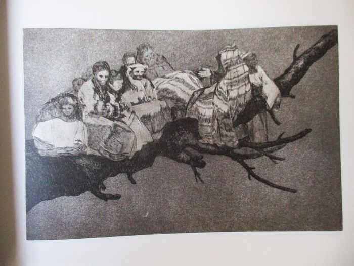 Large Francisco Goya Art Book - Disparates, Tres Visiones