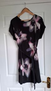 Monsoon Silk Floral Dress