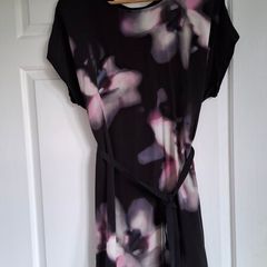 Monsoon Silk Floral Dress