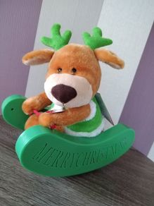 Light Up Musical Rocking Reindeer