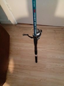 8ft kinetic witcher combo spinning rod