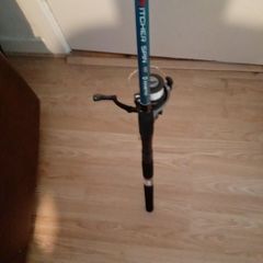 8ft kinetic witcher combo spinning rod
