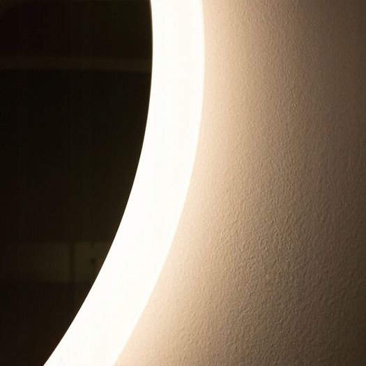 LED Bathroom Mirror Antifog Demister 60cm