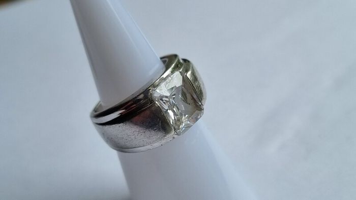 925 silver ring AMETHYST