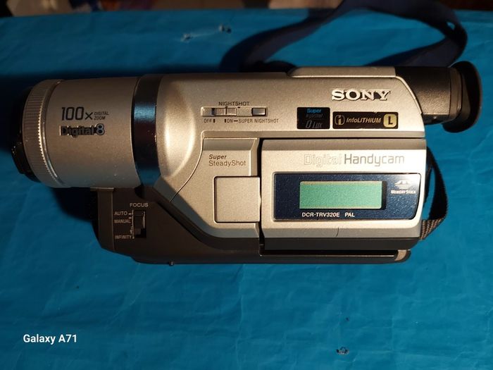 SONY Digital Handycam, Model DCR-TRV320E with Carry Case, Video Leads, Charger, New Blank Tape, Manuals, A True Blast from the Past, in excellent condition