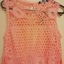 New Look Ladies Pink Lace Tunic Dress New With Tags RRP 32.99 Euro. UK6 Payment By REVOLUT or PAYPAL Image 2
