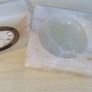 Vintage marble clock and ashtray Image 6