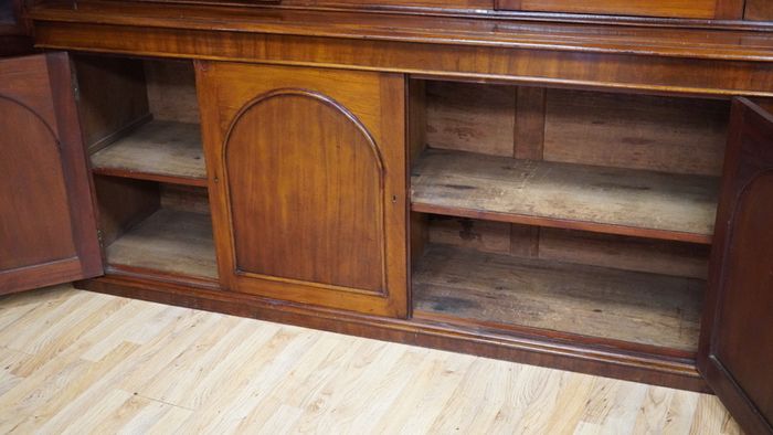 Victorian Mahogany Library Bookcase