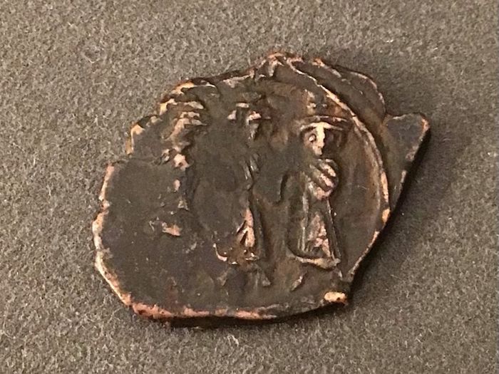 Byzantine Empire Emperor Constans II 641 AD Follis