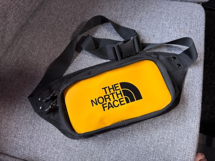 The North Face logo hip pack bag