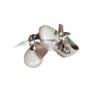 Girl cream bow shoes Image 7