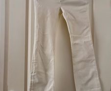 D&G Dolce & Gabbana white jeans
