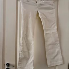 D&G Dolce & Gabbana white jeans
