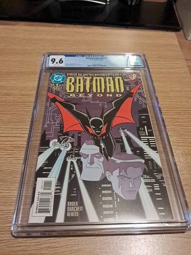 Batman Beyond 1: CGC 9.6 (1999) White Pages