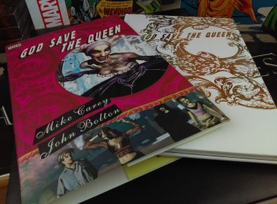 God Save The Queen Graphic Novel ! Beautiful Hardback ! by Vertigo !