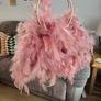 Feather clutch bag Image 7