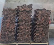 double roaming roof tiles